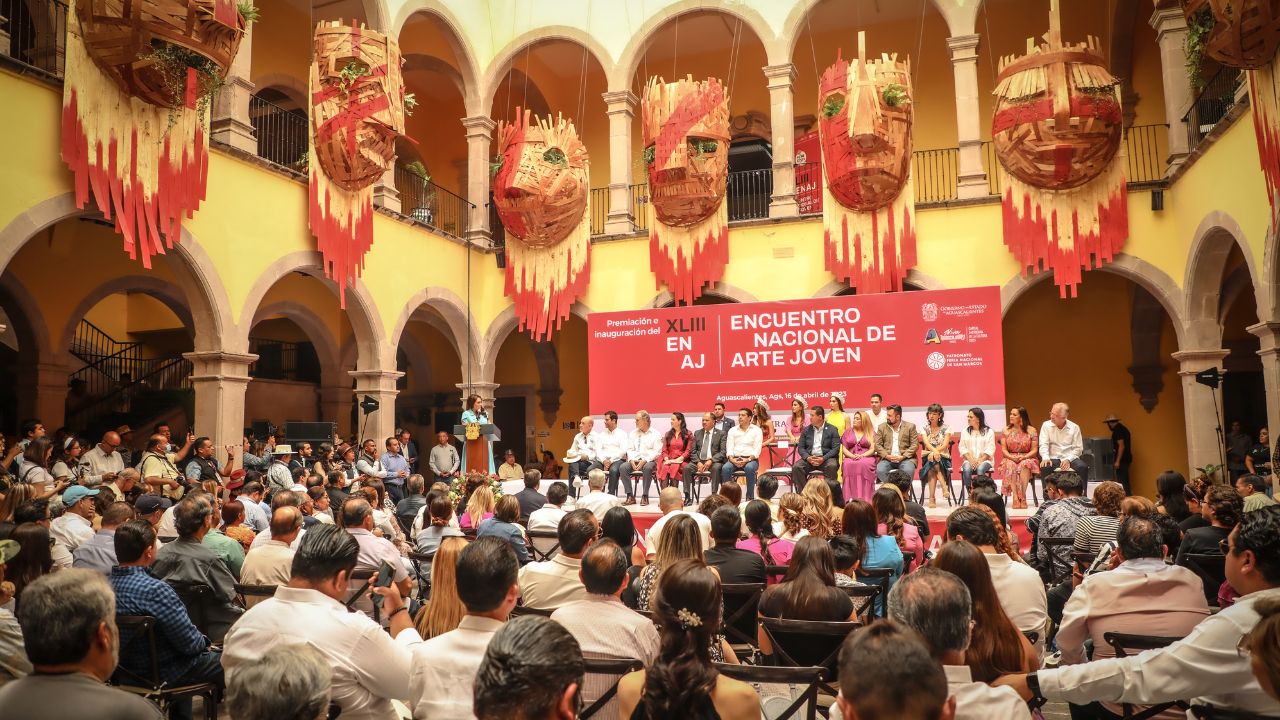 Con cultura, deporte y turismo, proyectamos la riqueza de Aguascalientes a nivel mundial: Primer informe, Tere Jiménez
