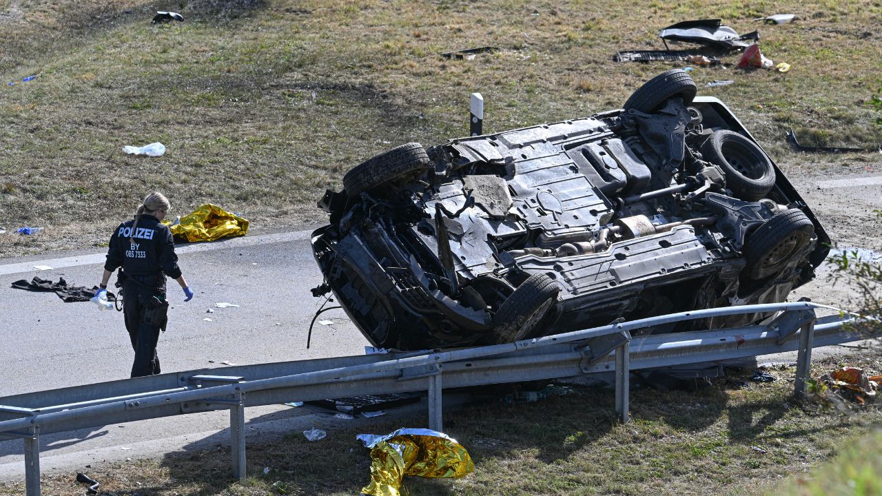 Foto:AFP|Accidente de minibús deja 7 muertos en Alemania; sospechan por trasladar migrantes