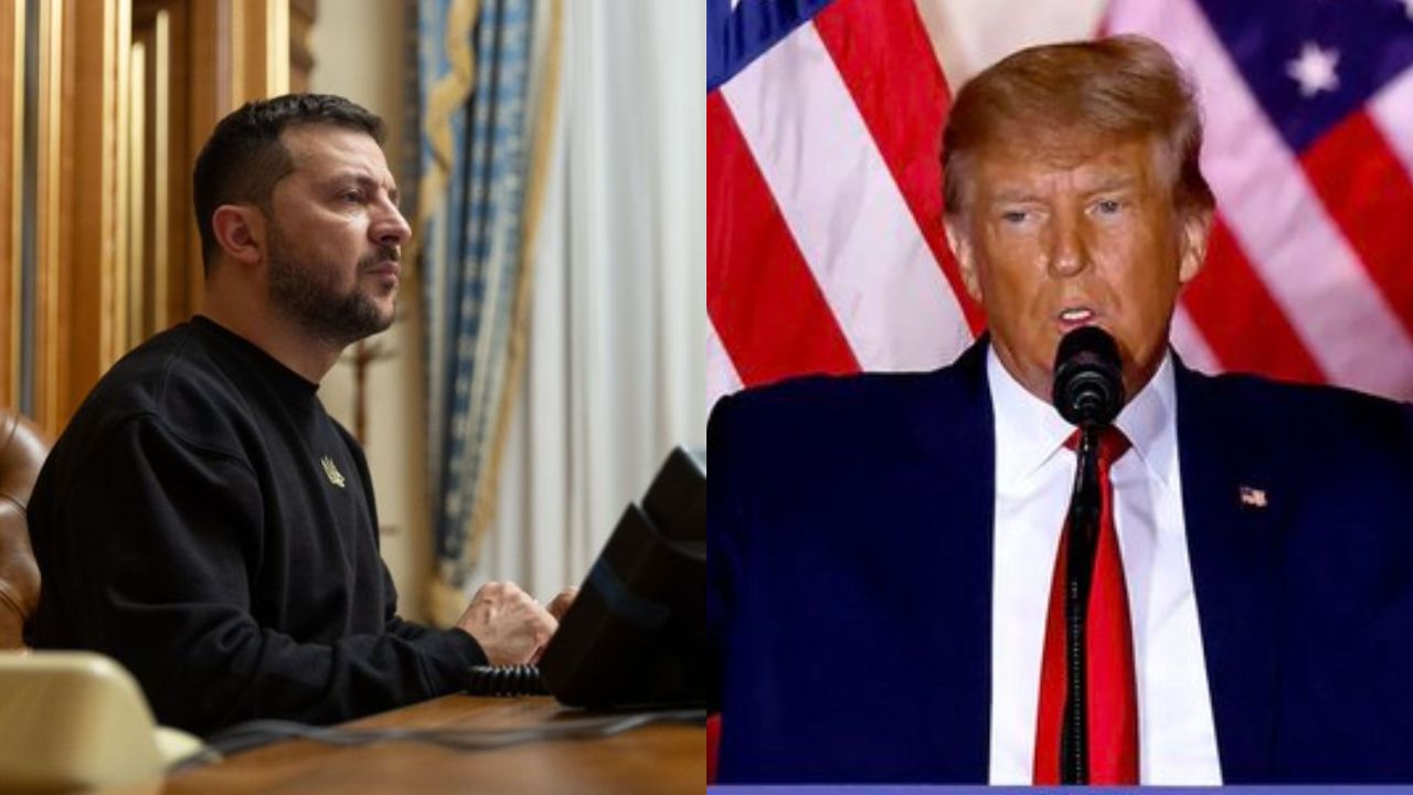 Zelenski cuestiona e invita a Ucrania al expresidente Trump