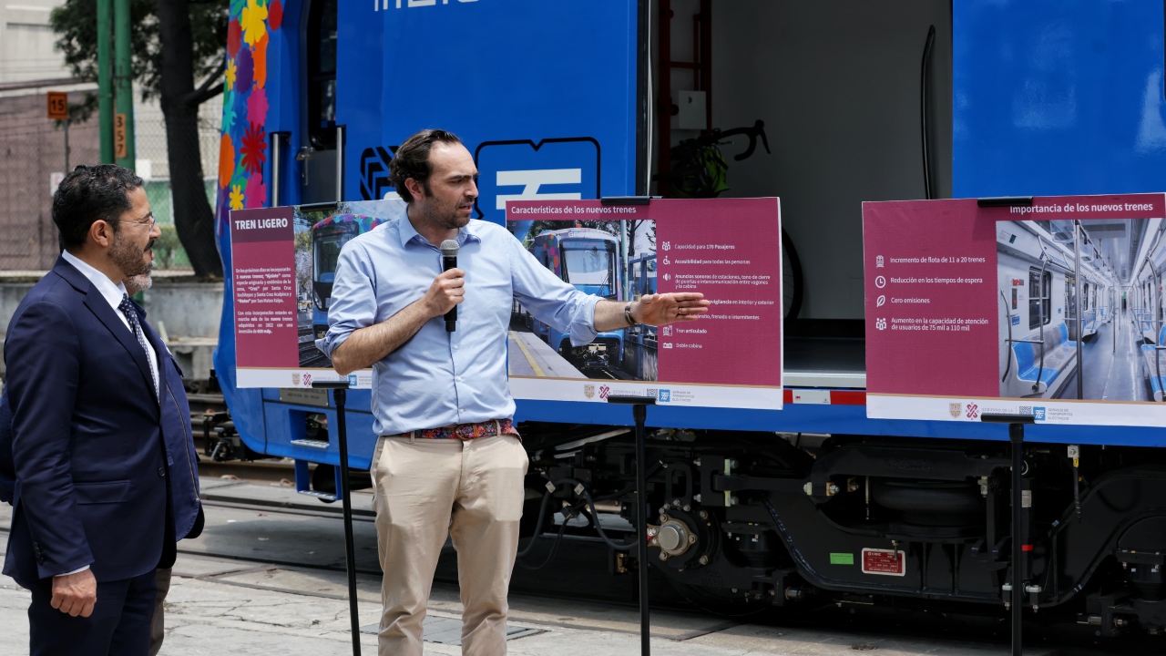 Andrés Lajous. Secretario de Movilidad de la CDMX / Foto: Gobierno de la Ciudad de México