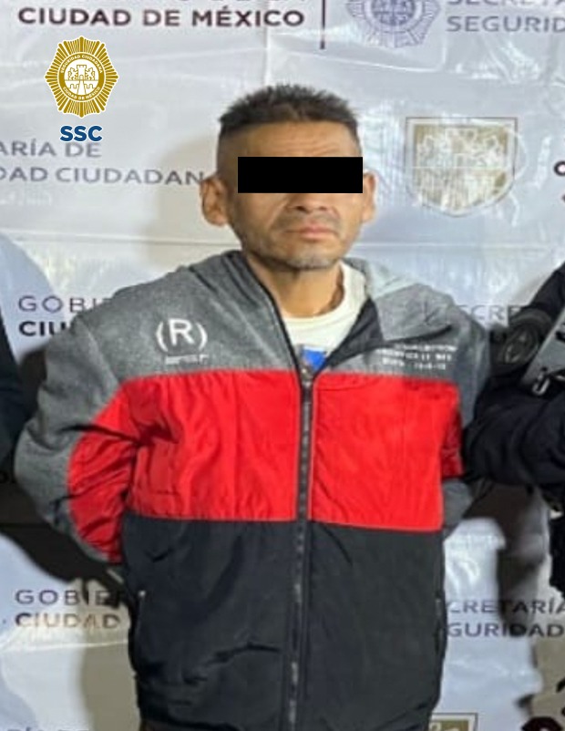 Foto: SSC/Hombre de 48 años detenido