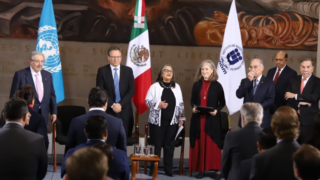 Foto: Gabriela Esquivel/ Jesús Peña Palacios, aseguró que a independencia judicial favorece el combate a la discriminación, además que es pieza clave para el goce de los derechos