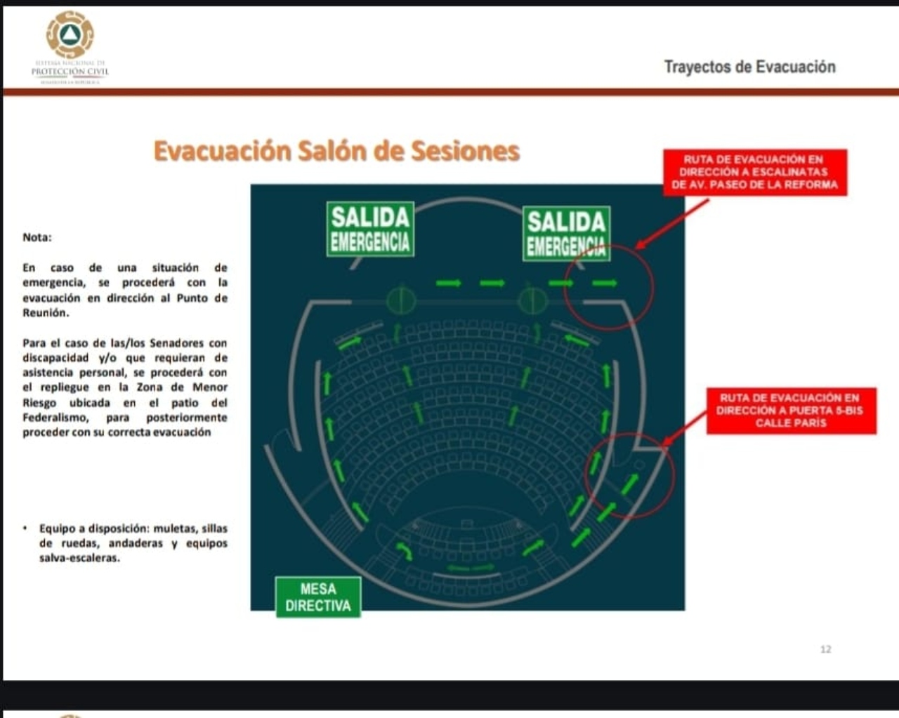 Foto: Sistema Nacional de Protección Civil