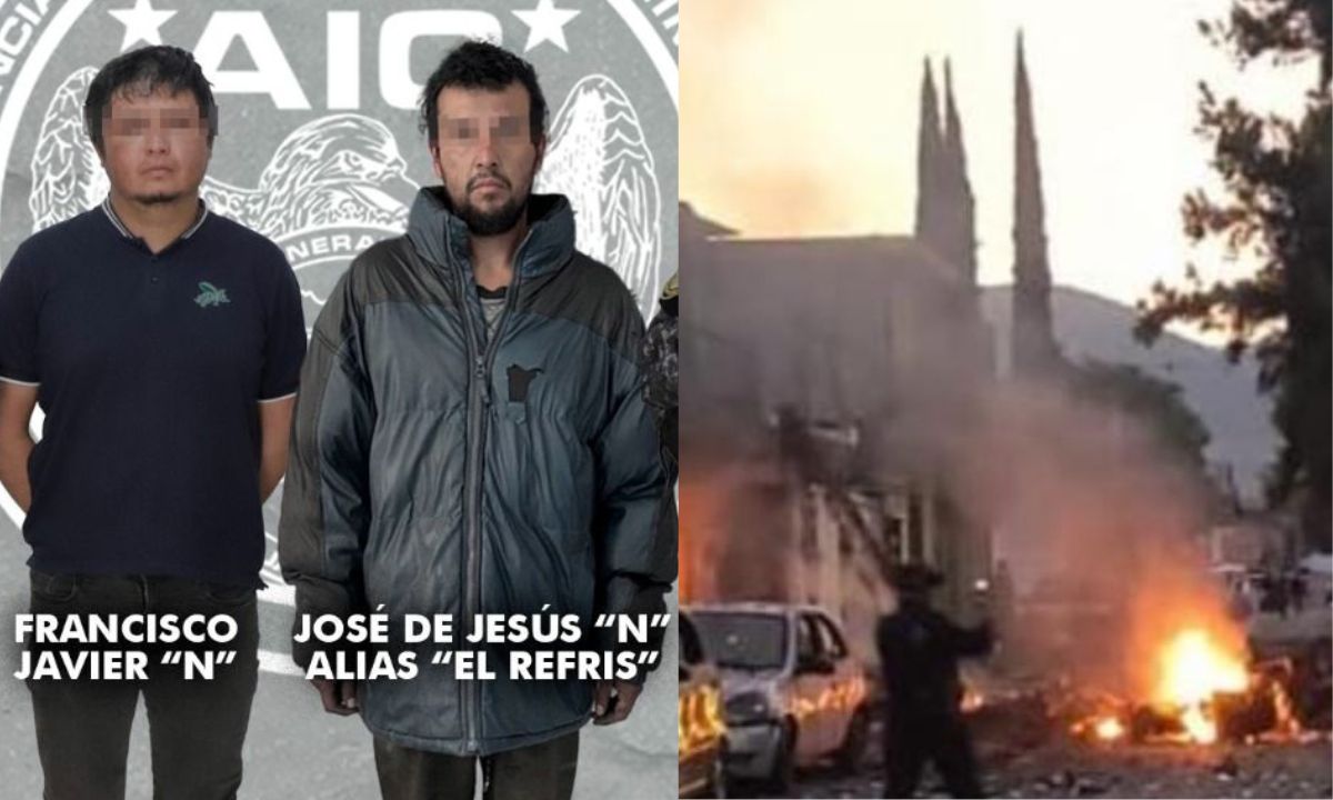 Detienen a implicados en explosiones de coche bomba en municipios de Guanajuato
