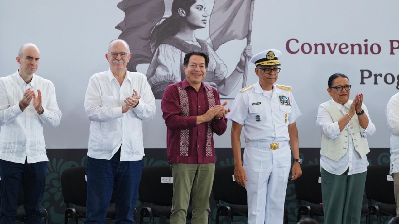 Compromiso. El titular de la SEP adelantó que en pro de fortalecer la Educación Superior se creará la Universidad del Mar en Progreso, Yucatán.
