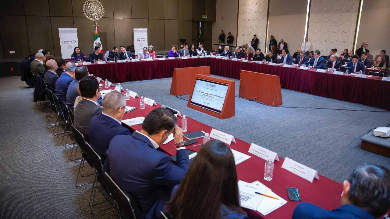 Segob recibe a los secretarios de Gobierno de México