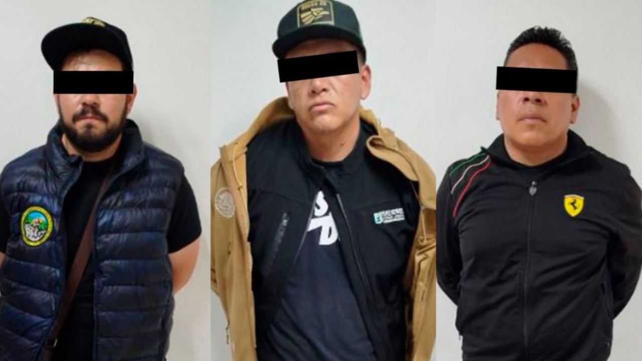 Los sujetos fueron puestos a disposición del agente del Ministerio Público correspondiente.