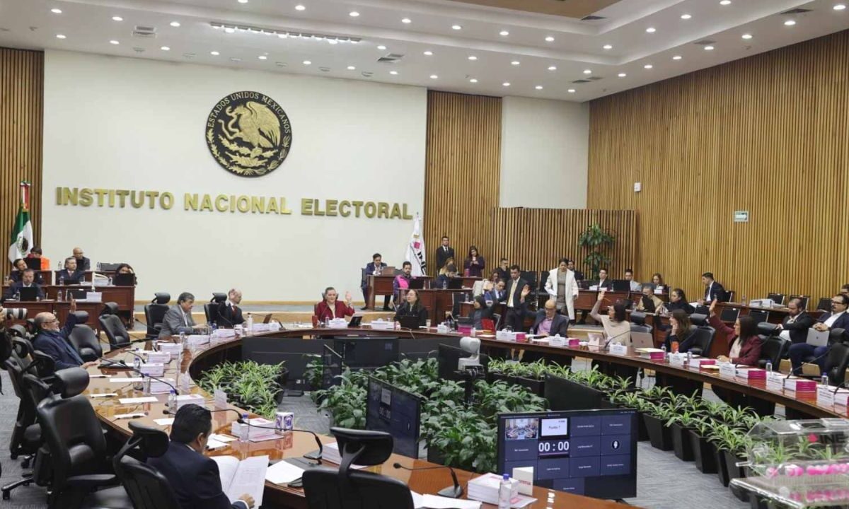 Sala del Instituto Nacional Electoral (INE)