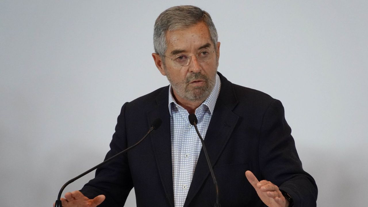 Juan Ramón de la Fuente, titular de la Secretaría de Relaciones Exteriores
