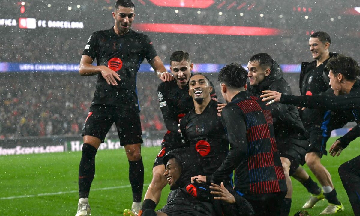 15 goles ha permitido el Barça en sus últimas tres visitas a Portugal ante Benfica y su primera victoria de 4-5 en Champions
