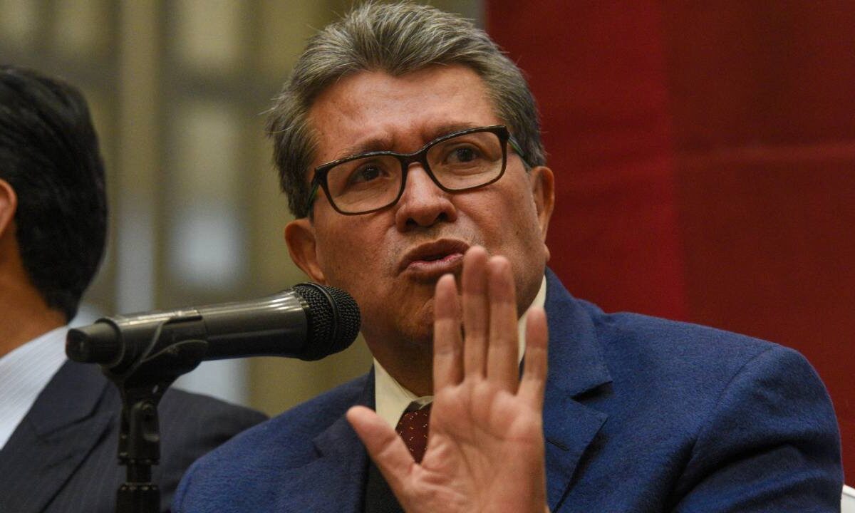 El presidente de la Junta de Coordinación Política de la Cámara de Diputados, Ricardo Monreal
