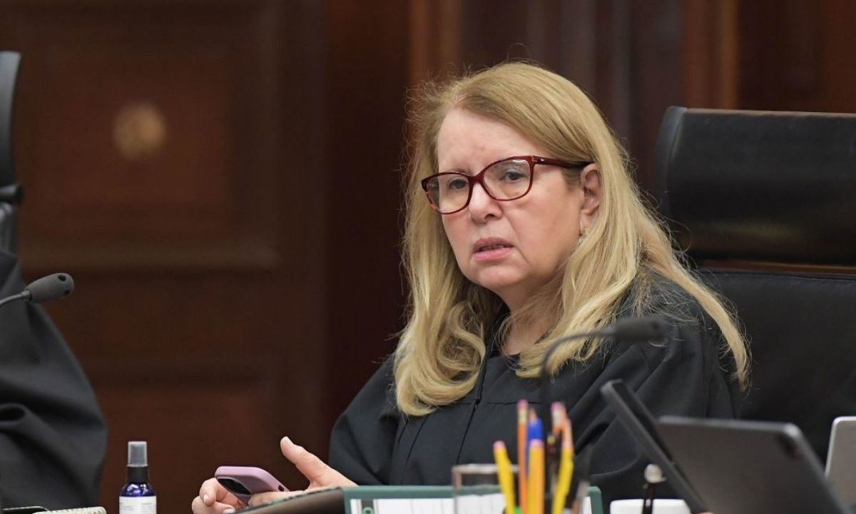 Ministra Loretta Ortiz, integrante de la Suprema Corte de Justicia de la Nación.
