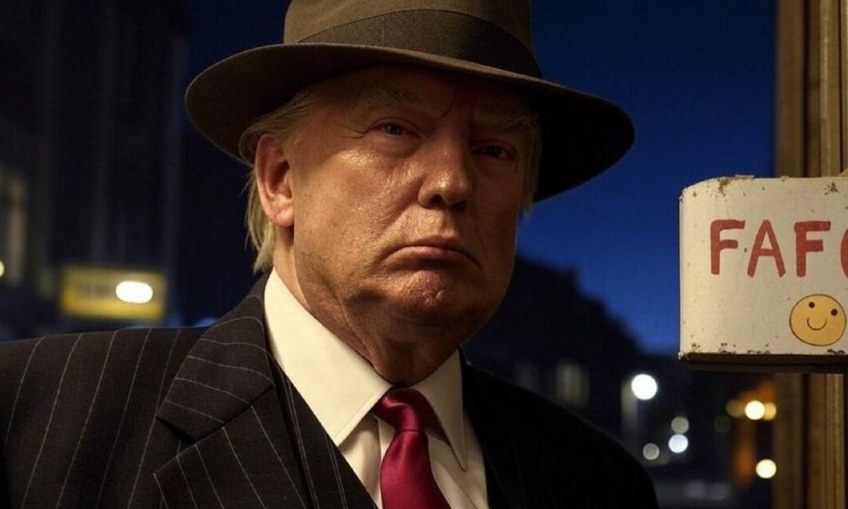 Donald Trump crea meme con inteligencia artificial dirigido a Gustavo Petro.