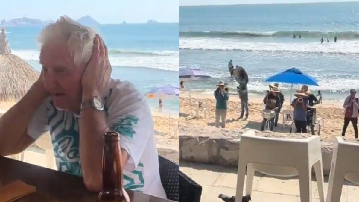 Extranjero se molesta por música de banda en Mazatlán