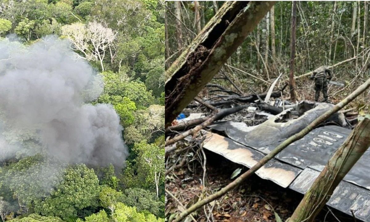 Fuerza Aérea de Brasil derriba aeronave en su espacio aéreo procedente de Venezuela con cargamento de droga