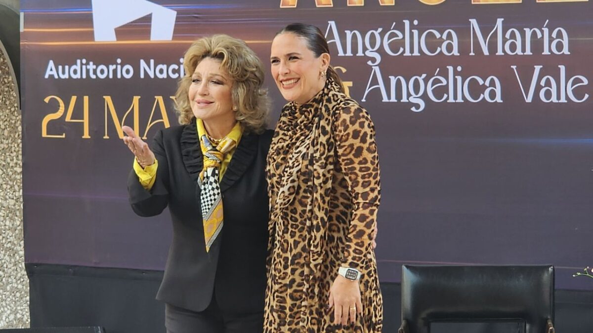 Angélica María y Angélica Vale regresan a la Ciudad de México con Las Angélicas Show, un espectáculo que ha conquistado a sus fans