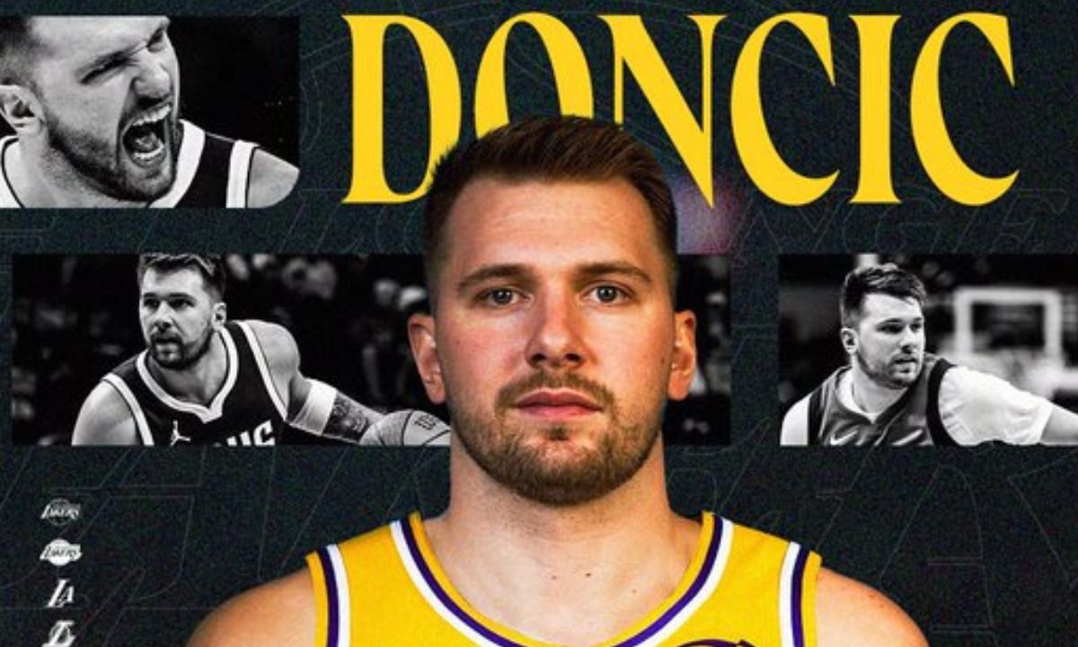 Doncic confirmó que LeBron James fue el primero en buscarlo tras conocerse su cambio a LA, para desearle suerte en el equipo