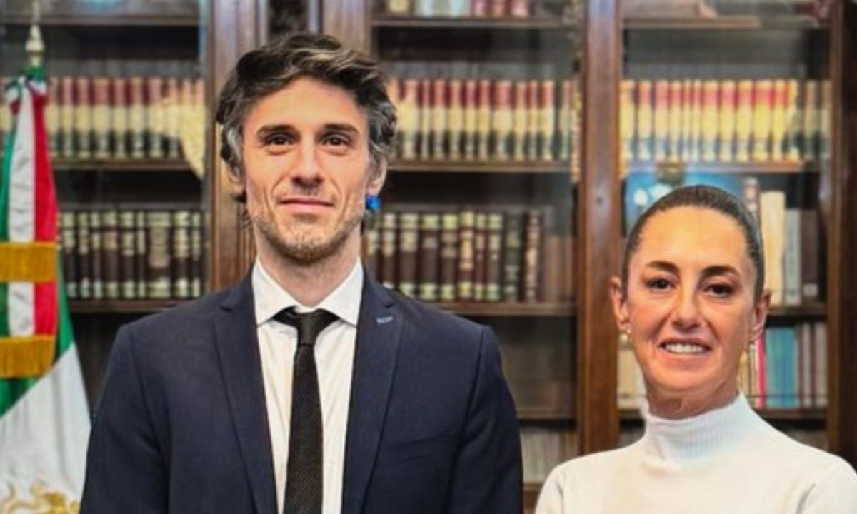 Sheinbaum se reúne con Guido Croxatto, abogado argentino, especialista en Derechos Humanos y con posgrados en Derecho Público