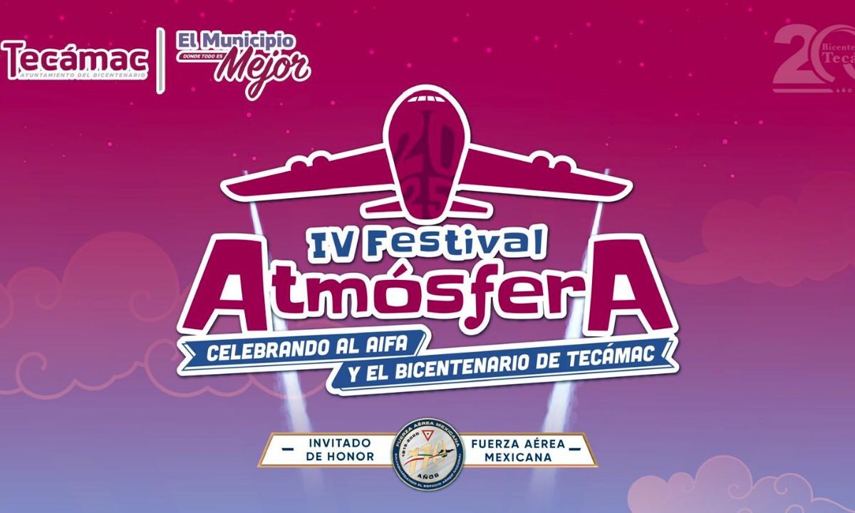 Alex Lora, Polymarchs y más, ofrecerán conciertos gratuitos, durante la Cuarta edición del Festival Atmósfera Tecámac 2025.