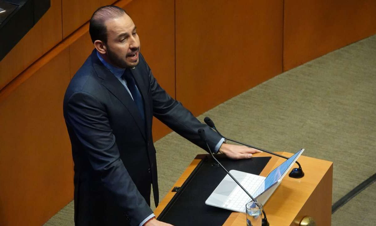 Marko Cortés comentó que México no debería responder con otro arancel tras la imposición de aranceles por parte de EU.