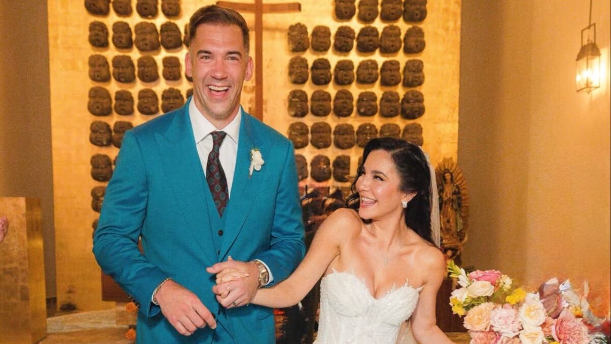 Martha Higareda y Lewis Howes