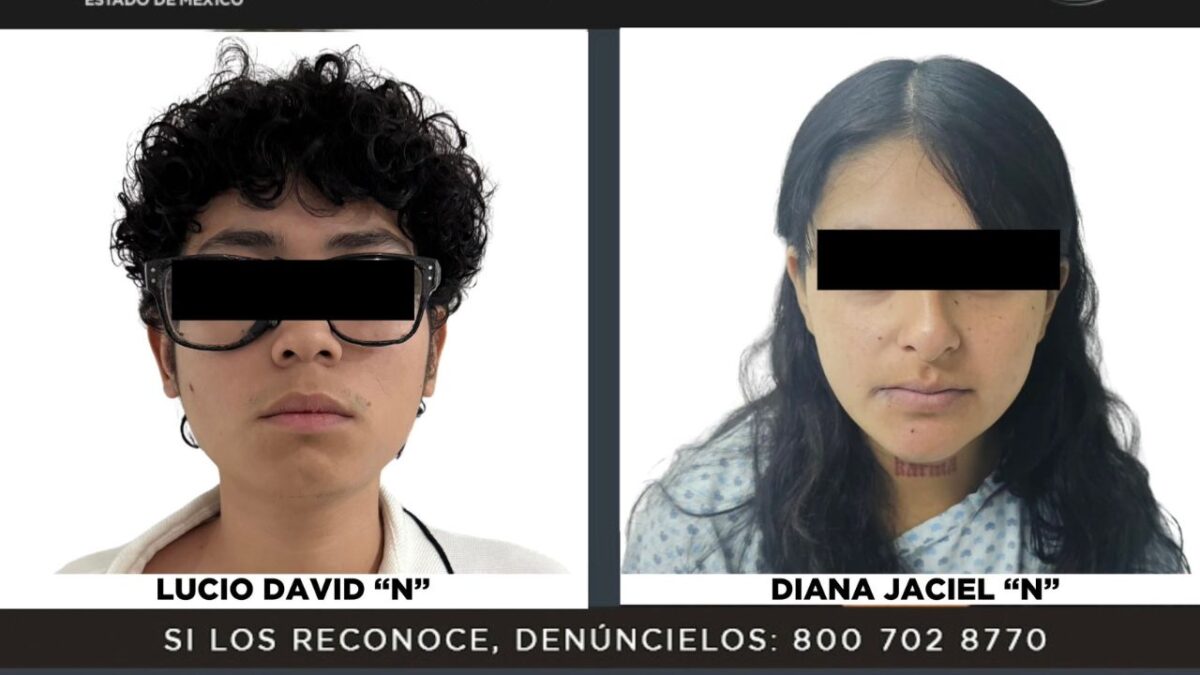 Lucio "N" y Diana "N"., los acusados de abandonar a su bebé en calles de Tultitlán