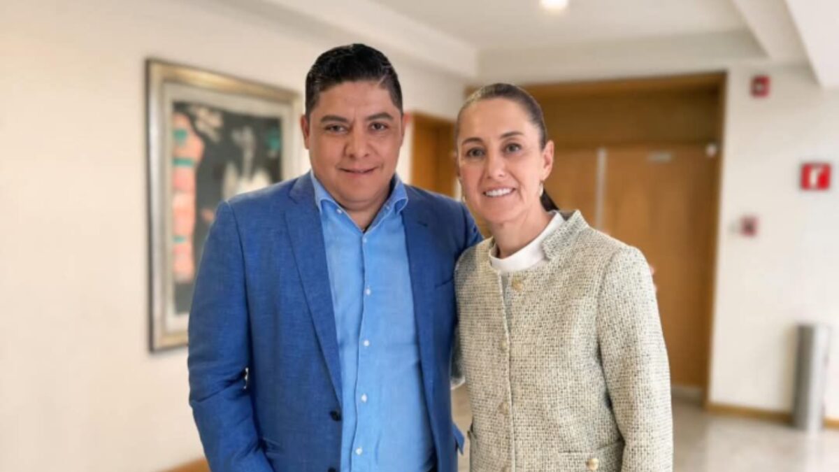 Ricardo Gallardo y Claudia Sheinbaum