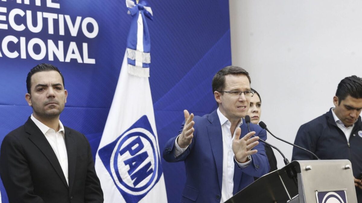 Ricardo Anaya, coordinador de los senadores del PAN.