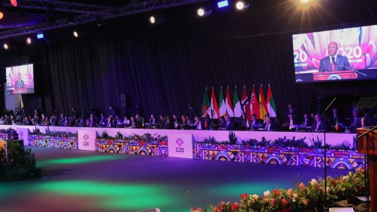 Sudáfrica inauguró la reunión de los ministros de Relaciones Exteriores del G20 en Johannesburgo, con la ausencia de Marco Rubio.