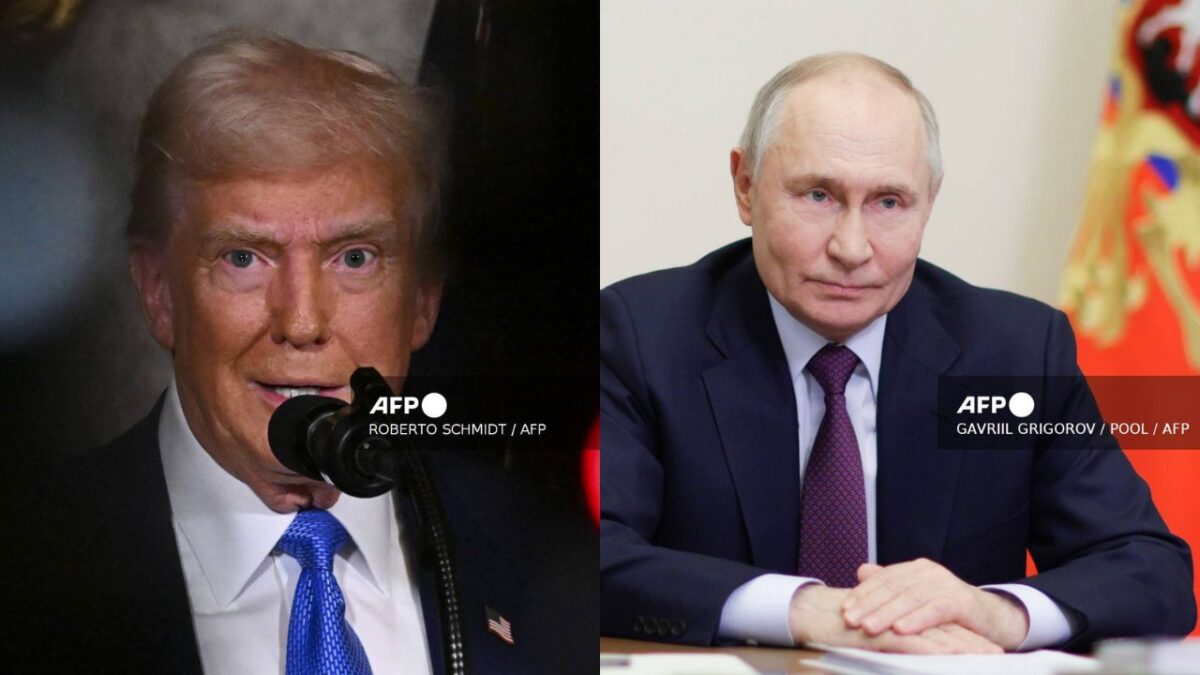 Donald Trump sugiere posible reunión con Vladimir Putin antes de fin de mes.