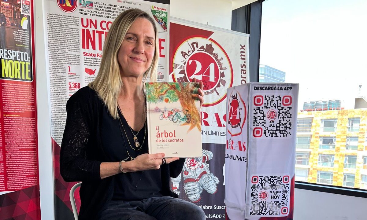 El Árbol de los Secretos, asegura su autora Vanessa Miklos, es un libro que pretende que los niños se sientan escuchados