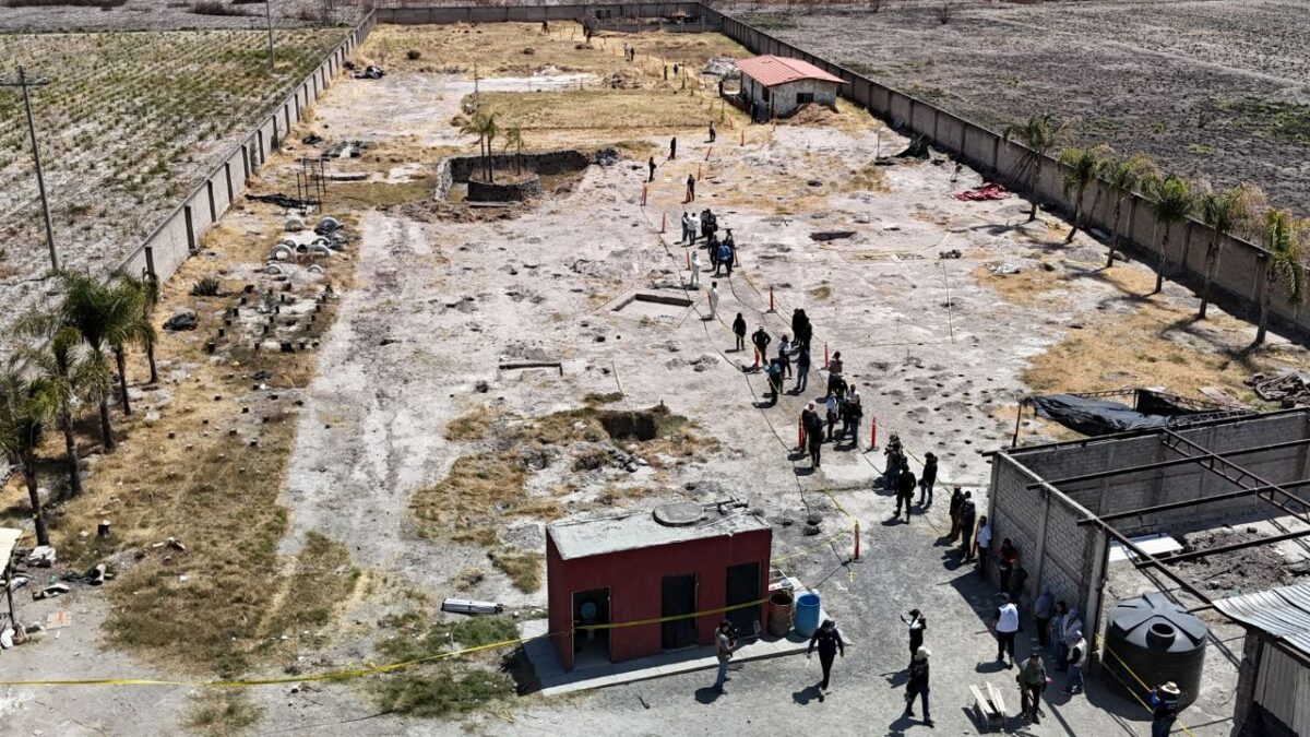 Buscadores de diversos estados denuncian que lo visita al rancho Izaguirre, en Teuchitlán, fue un montaje; “hasta trapearon”