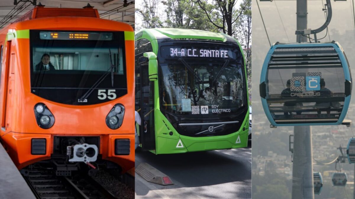 Cambia horario del Metro, Metrobús, RTP, Cablebús para este 17 de marzo