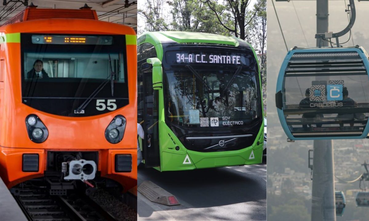 Cambia horario del Metro, Metrobús, RTP, Cablebús para este 17 de marzo