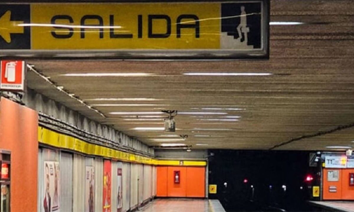 Al momento se cierra la estación Hangares del Metro