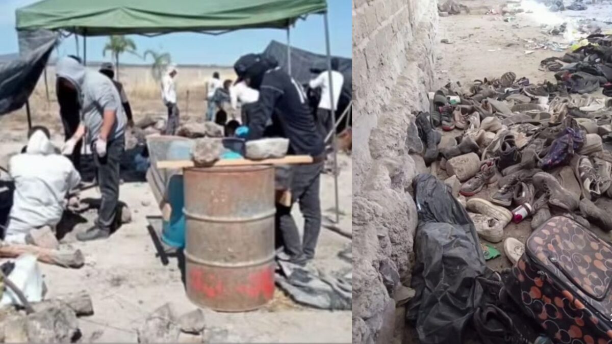 El pasado 5 de marzo, el colectivo Guerreros Buscadores encontró un sitio con presuntos crematorios clandestinos en un predio rural de Teuchitlán