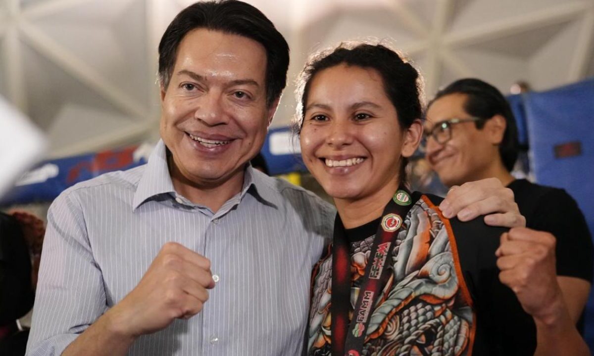 Realizan el torneo de artes marciales mixtas Budo Sento Championship, en el deportivo Plan Sexenal; asiste Mario Delgado