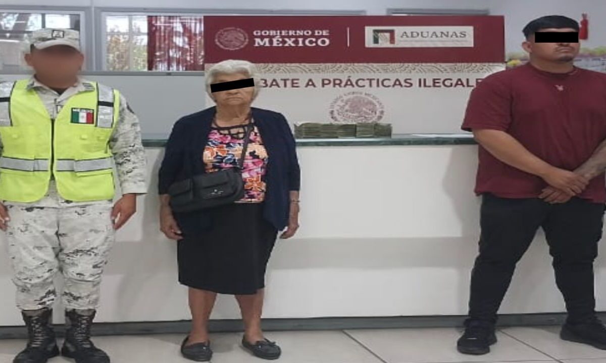 Al inspeccionar un vehículo, detuvieron a 2 personas y aseguraron 49 mil dólares ocultos en una llanta de refacción"