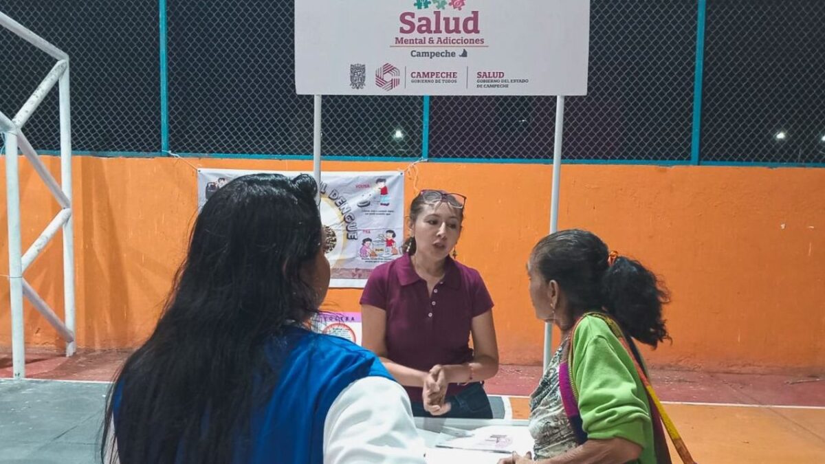 Se impartieron 14 pláticas en beneficio de 991 campechanos, en temas de salud mental