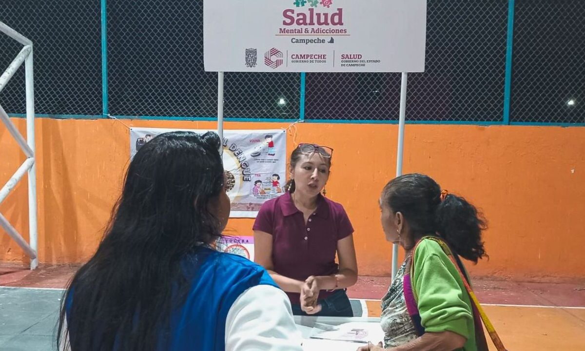 Se impartieron 14 pláticas en beneficio de 991 campechanos, en temas de salud mental