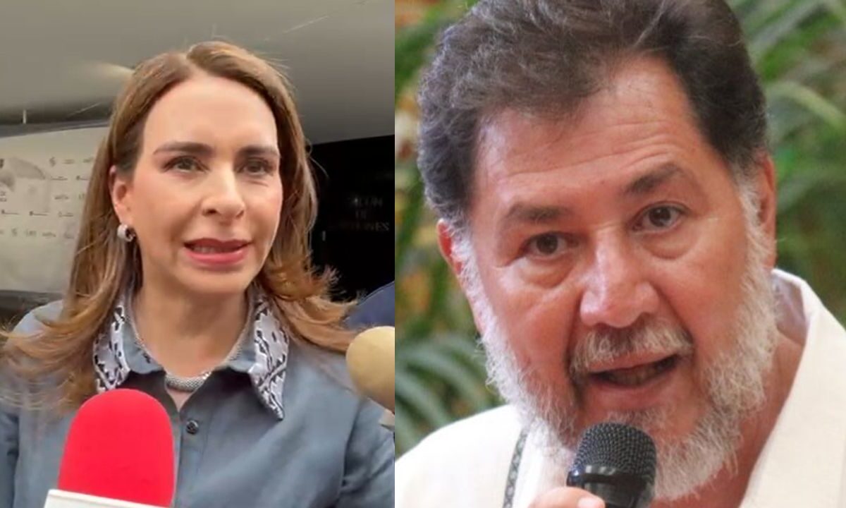 Carolina Viggiano arremeté contra Gerardo Fernández Noroña