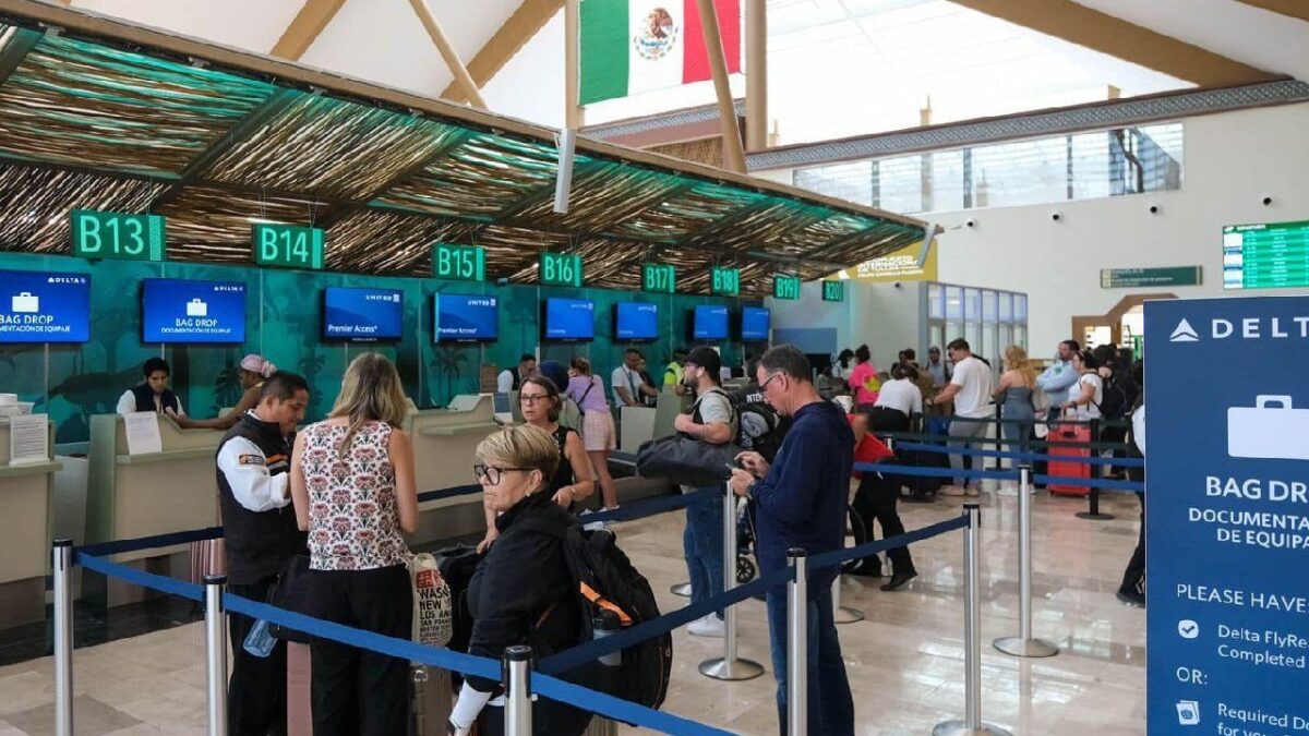 Presentaron informe sobre el número de visitantes de los aeropuertos.