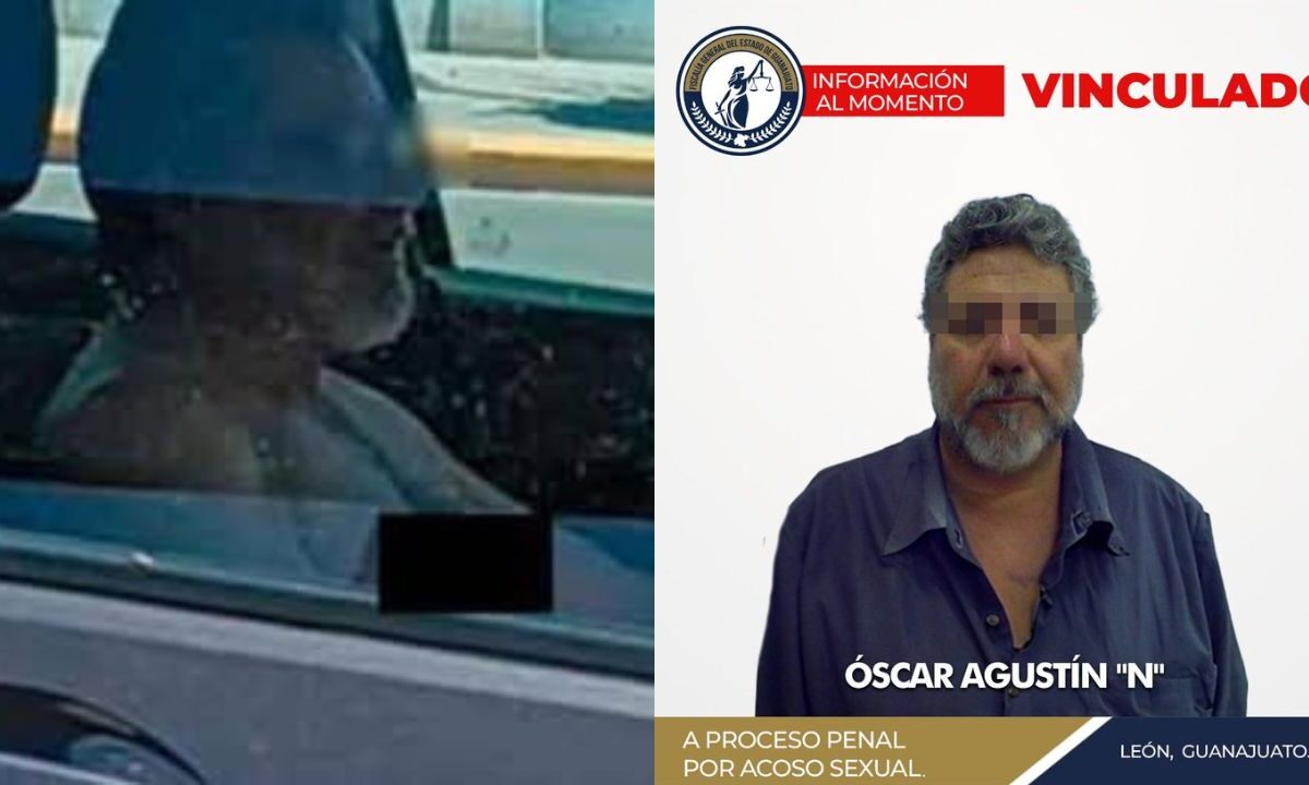 Conductor fue vinculado a proceso por acosar desnudo a una joven que estaba esperando un autobús en León.