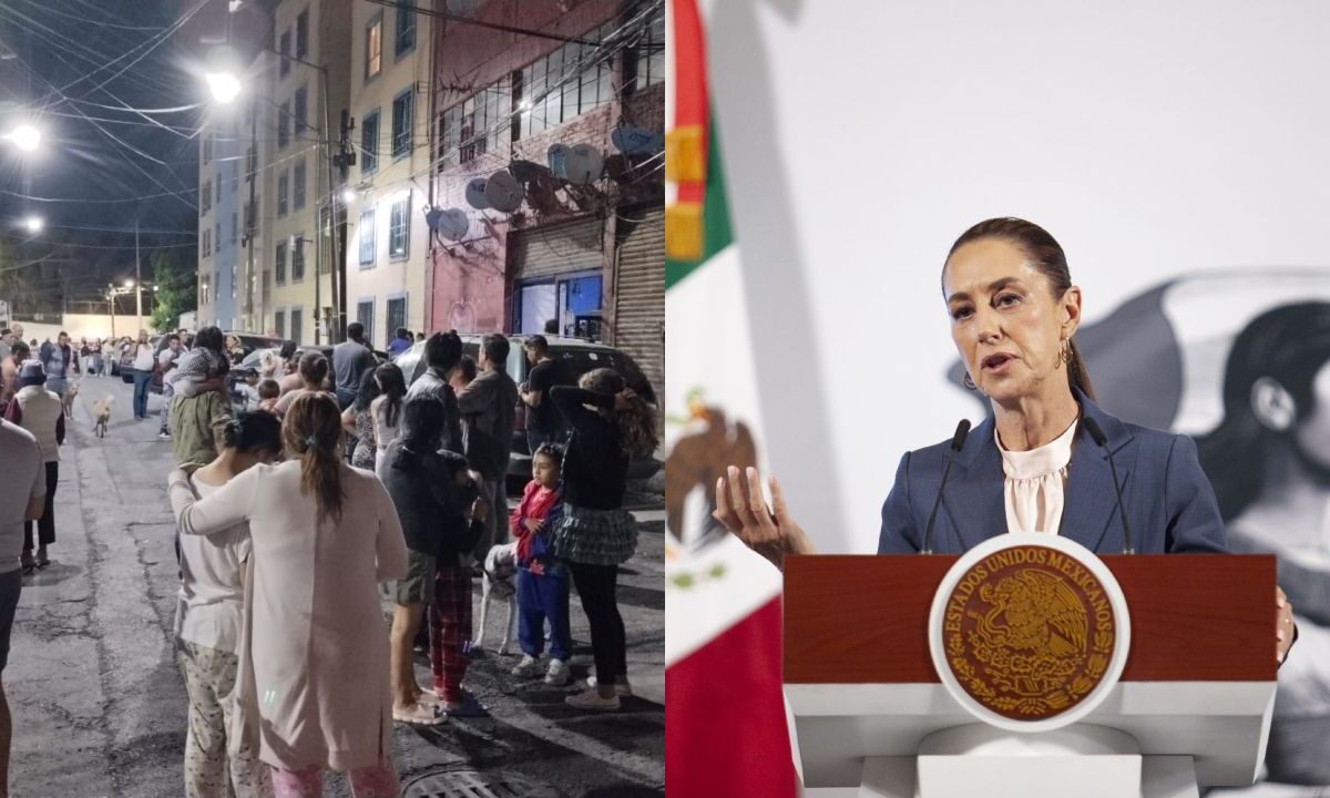 La presidenta Claudia Sheinbaum informó que, al corte, no se reportan daños por el sismo magnitud 5.5 con epicentro en Tlaxiaco, Oaxaca.