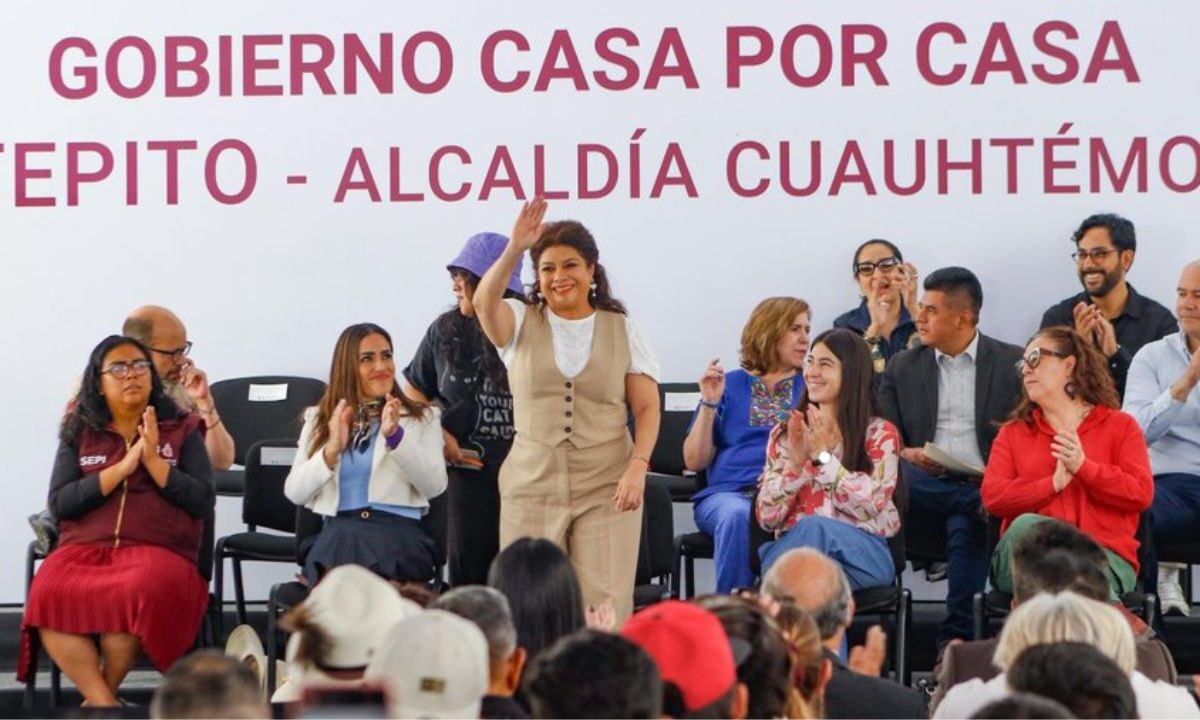 Clara Brugada garantizó que destinarán 3 millones 50 mil pesos sólo para la iluminación de Tepito e implementarán otros programas.