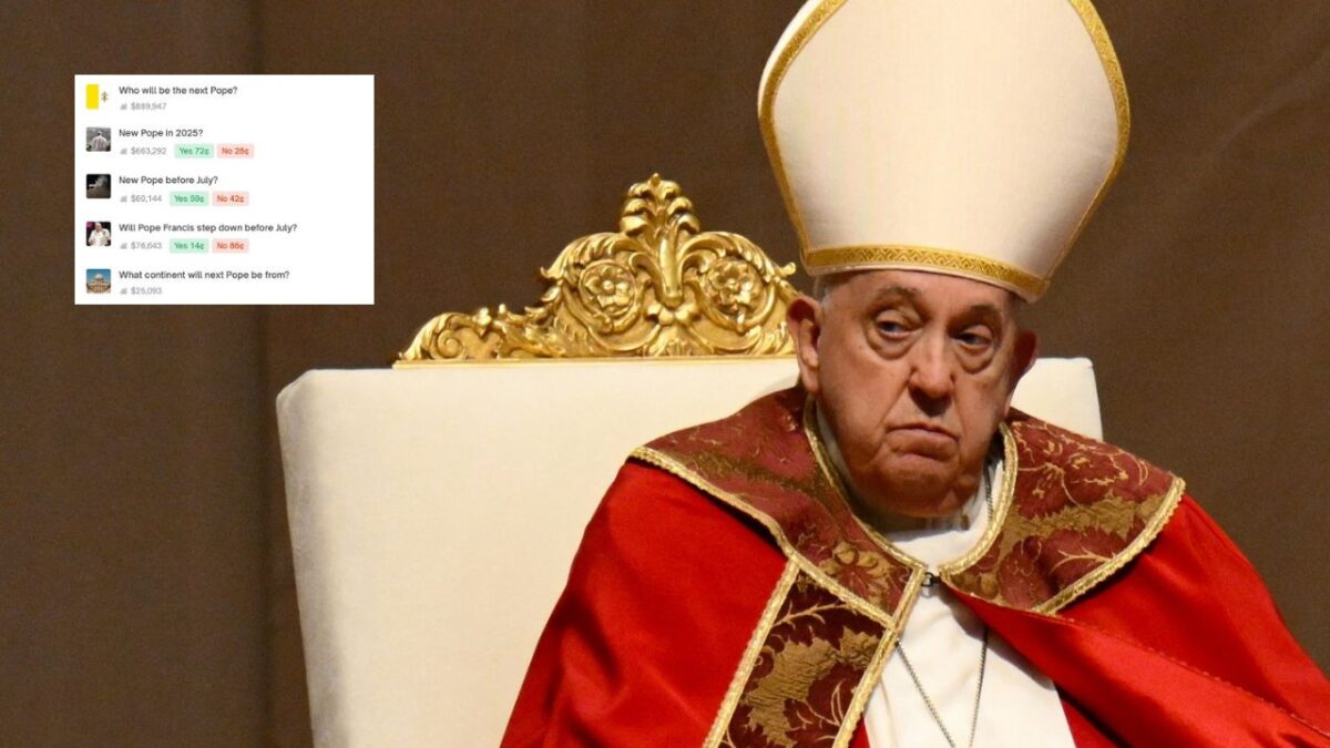 Apuestas y oraciones: la dualidad frente a la salud del Papa Francisco.