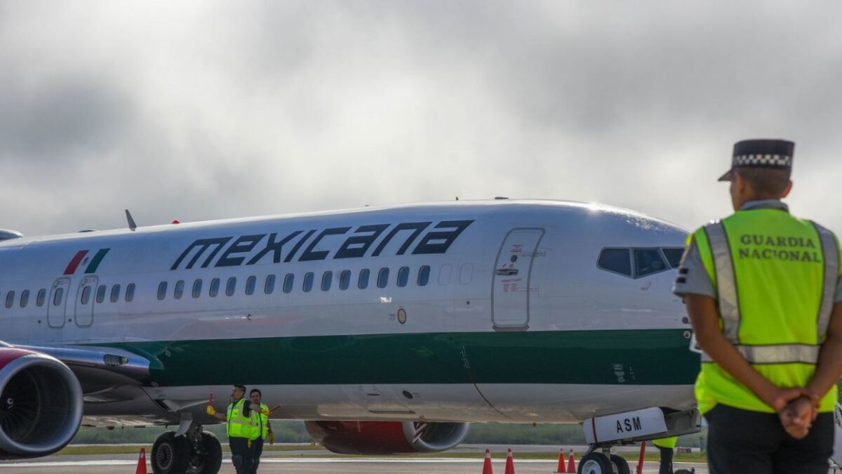 Flota de aviones en Campeche