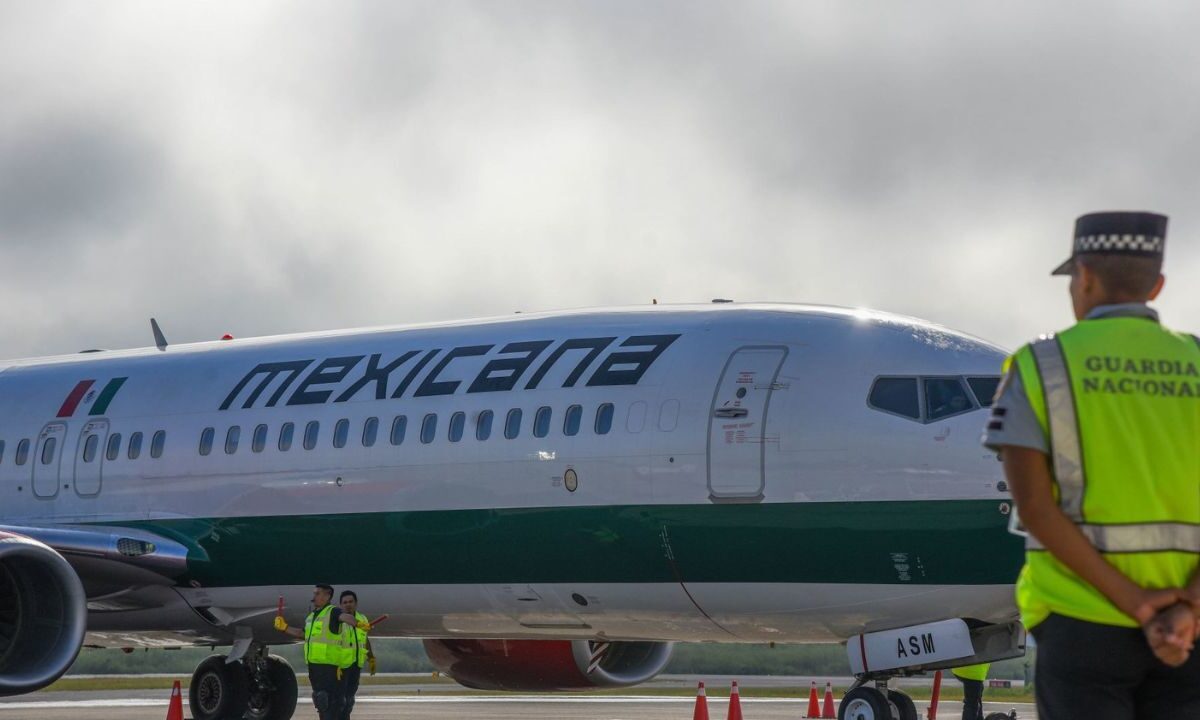 Flota de aviones en Campeche