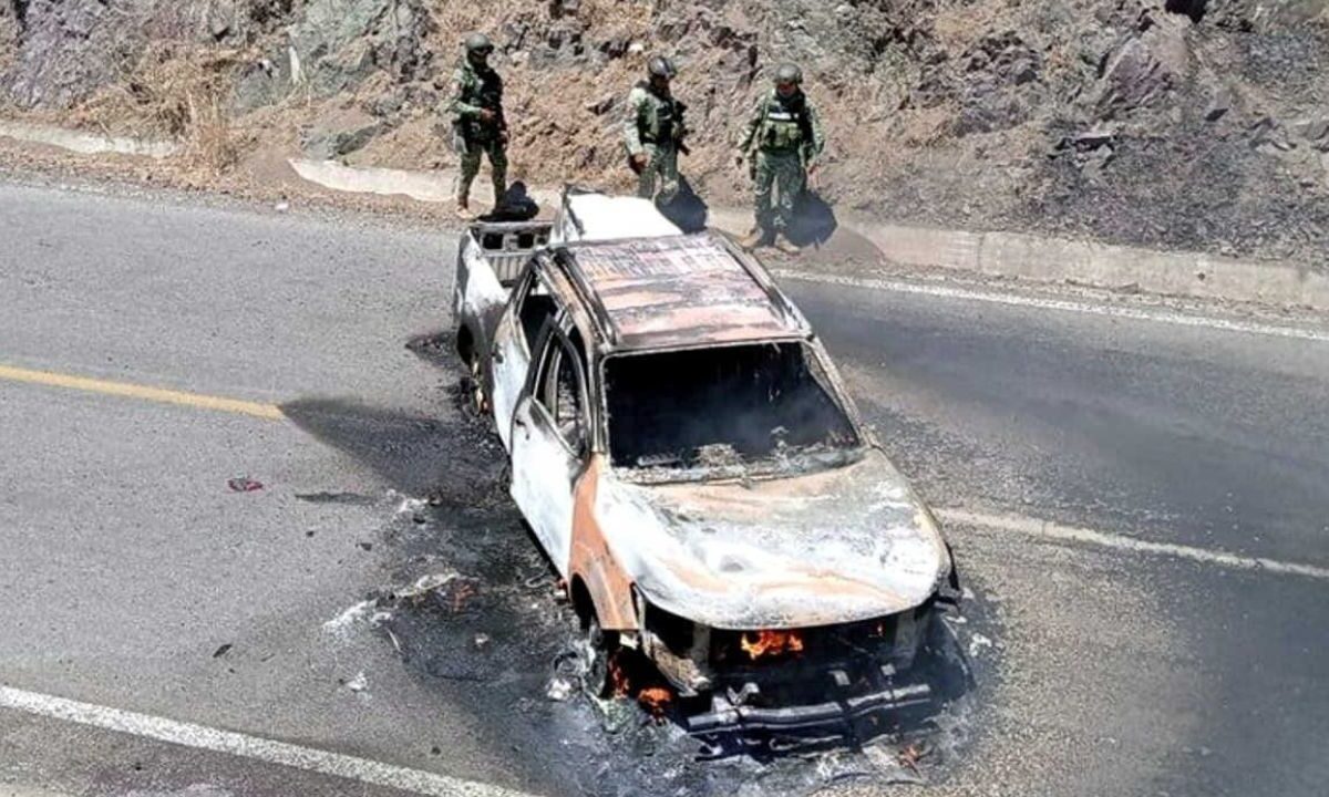 Este miércoles se registraron narcobloqueos en varios puntos del sur de Jalisco, por presunta detención de El Meño.