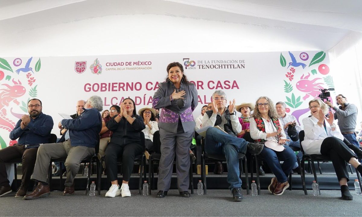 Clara Brugada adelanta detalles de la Utopía de las Niñas y los Niños en Iztacalco.
